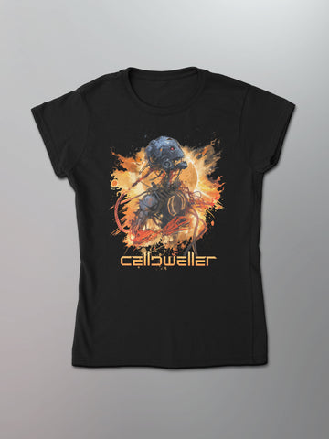 Celldweller - Baptized In Fire Women's Shirt
