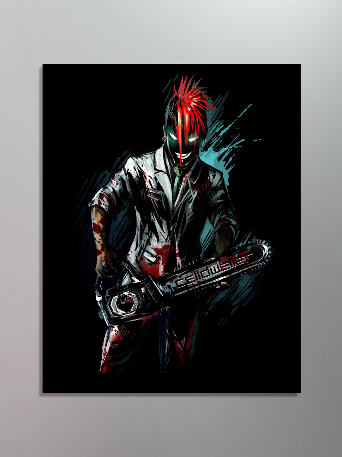 Celldweller - Chainsaw Canvas Art Print
