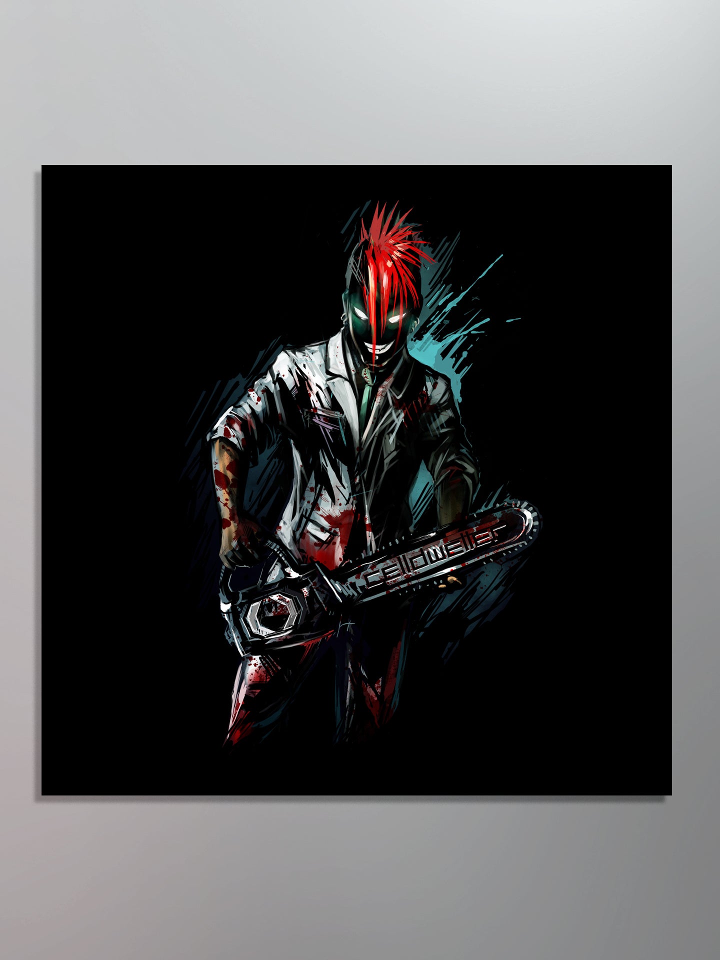 Celldweller - Chainsaw Canvas Art Print