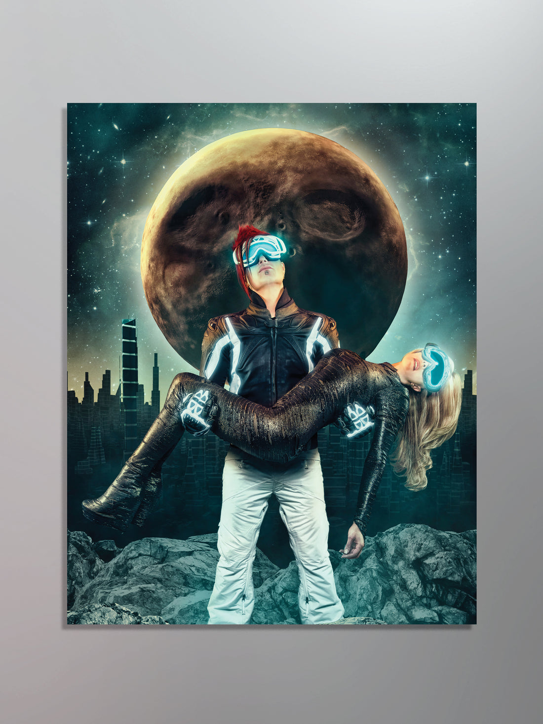 Celldweller - Wish Upon A Blackstar Canvas Art Print