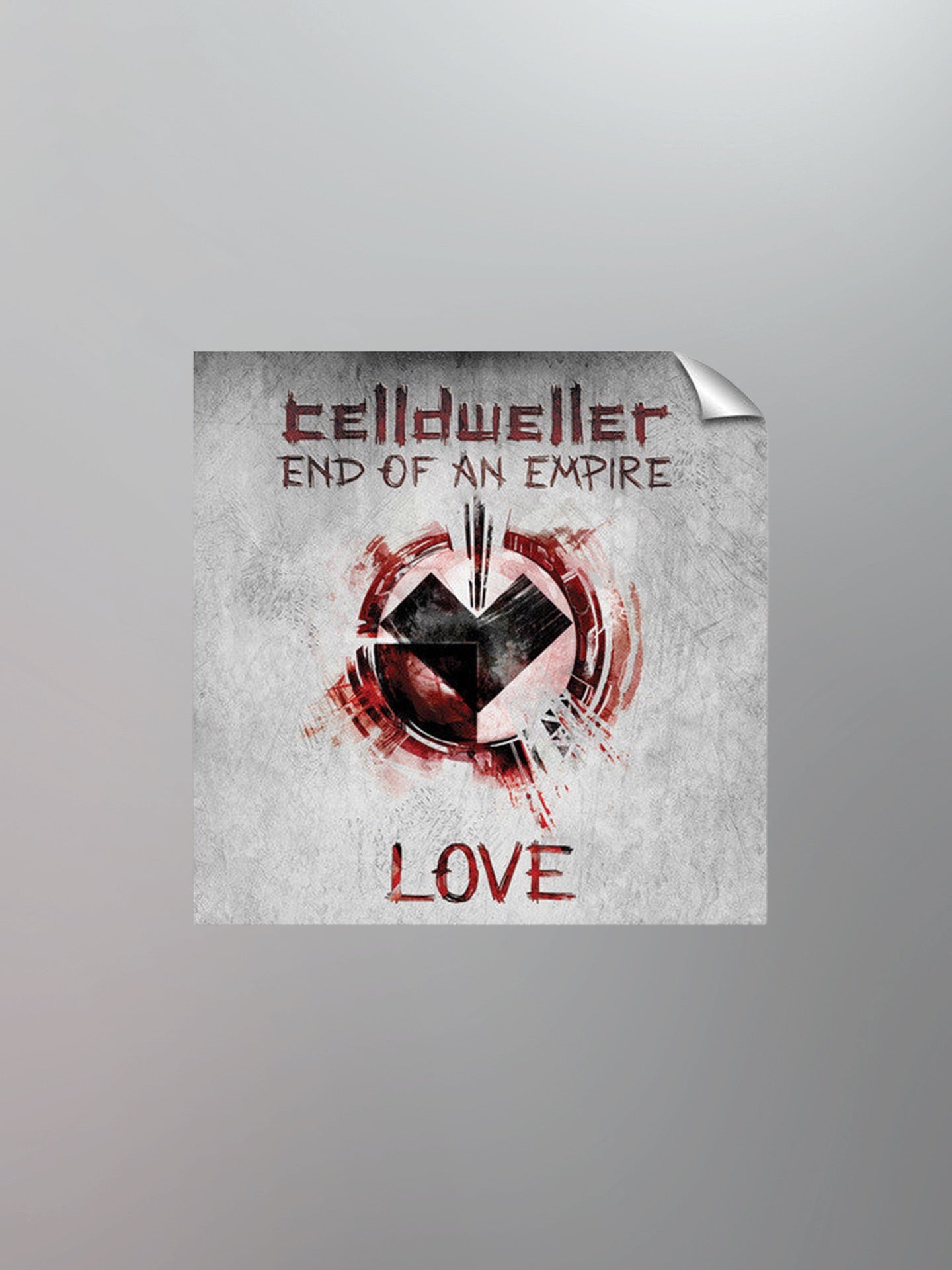 Celldweller - Love 5x5" Sticker