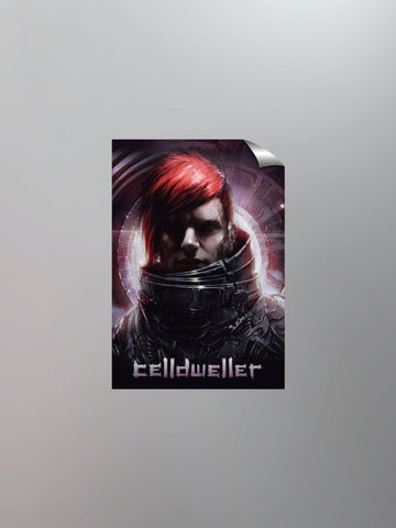 Celldweller - Portrait 4X6" Sticker