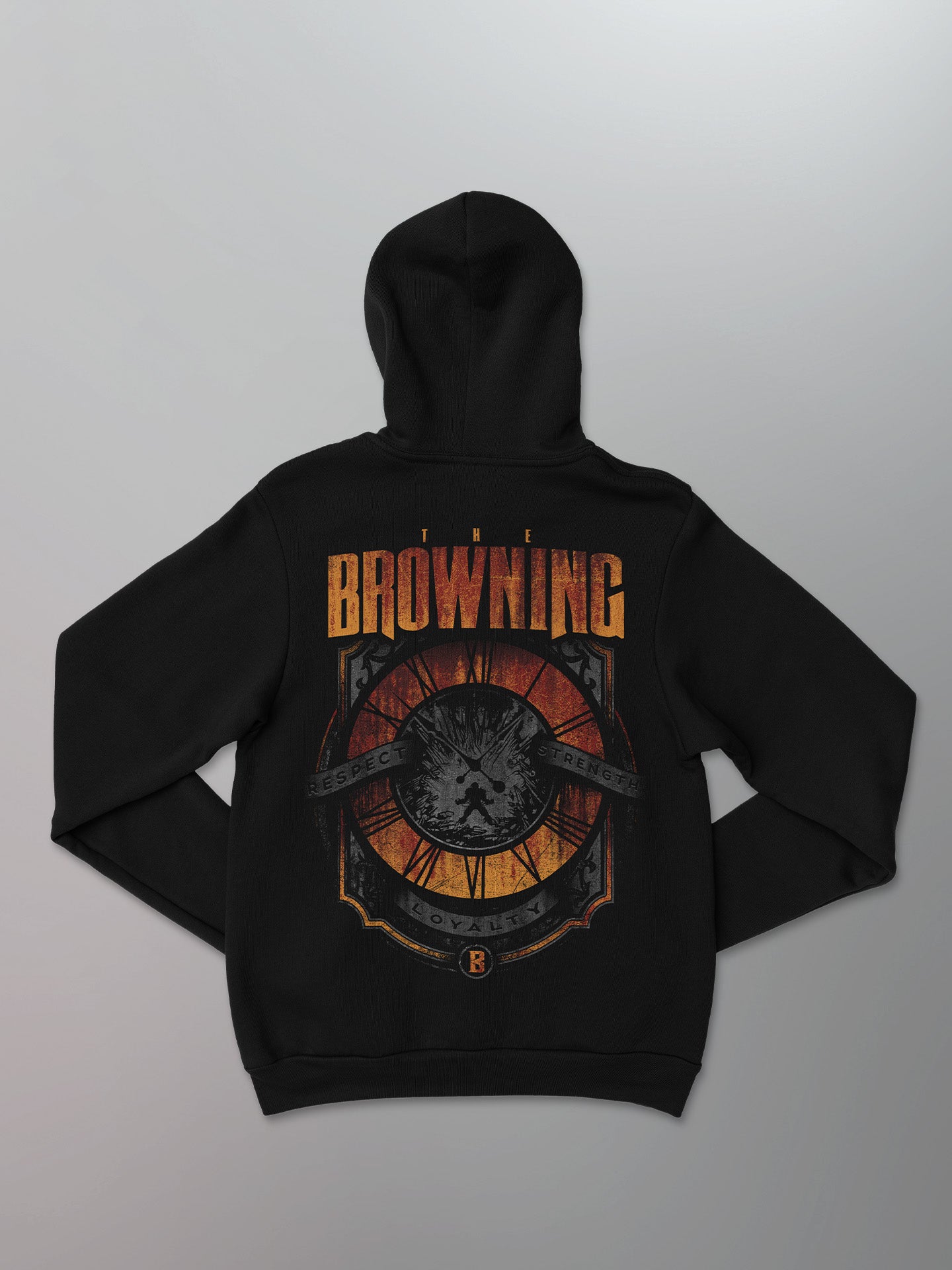 Black shops browning hoodie