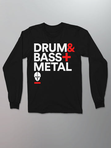 Zardonic - Drum & Bass + Metal L/S Shirt
