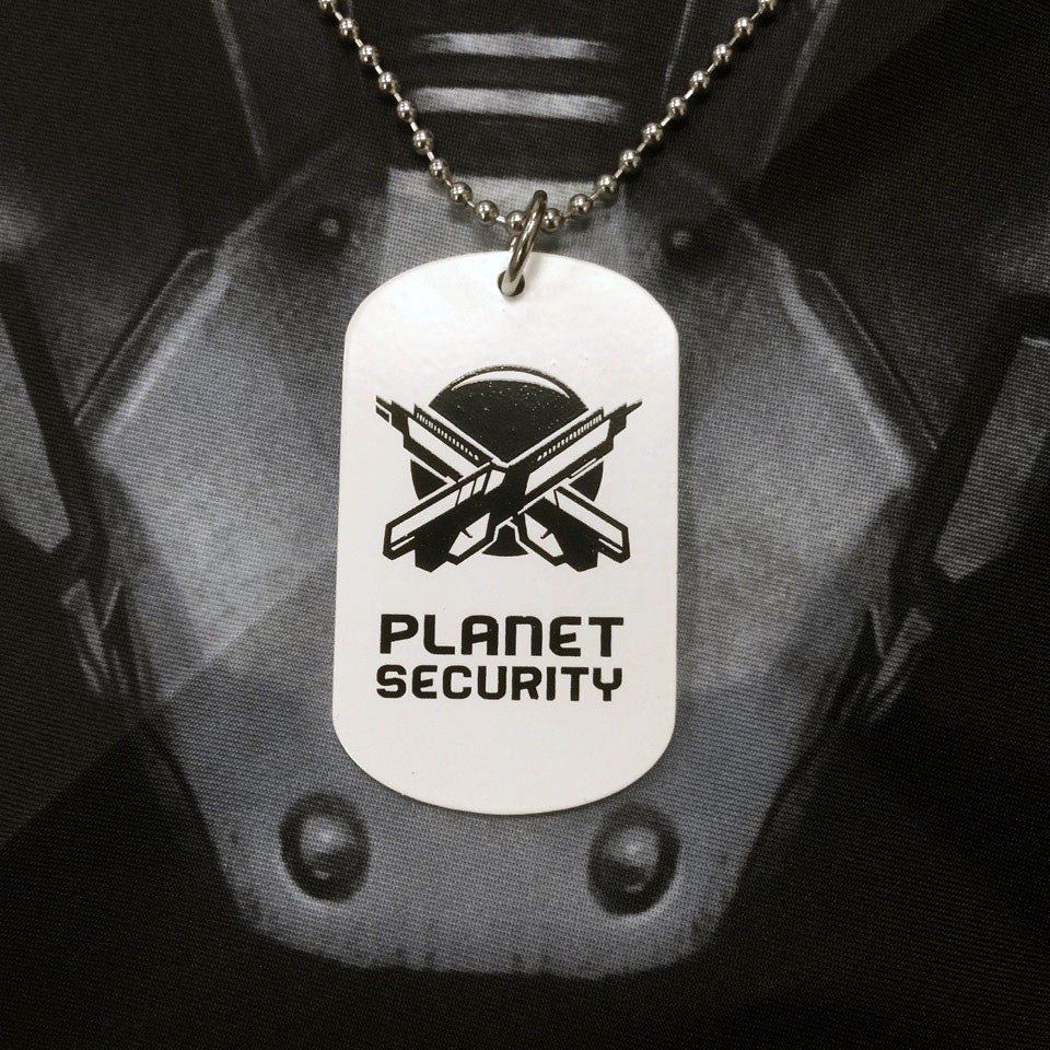 Outland - Planet Security Dog Tag