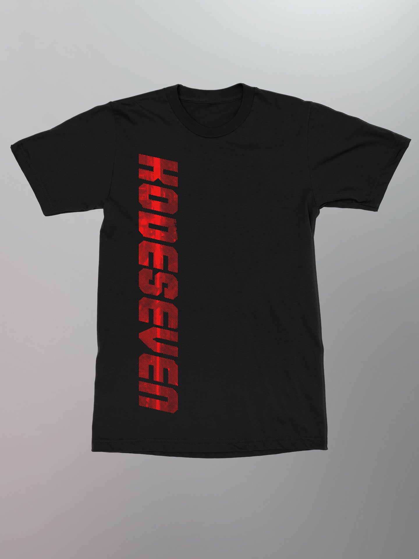 Kodeseven - Red Vertical Logo Shirt