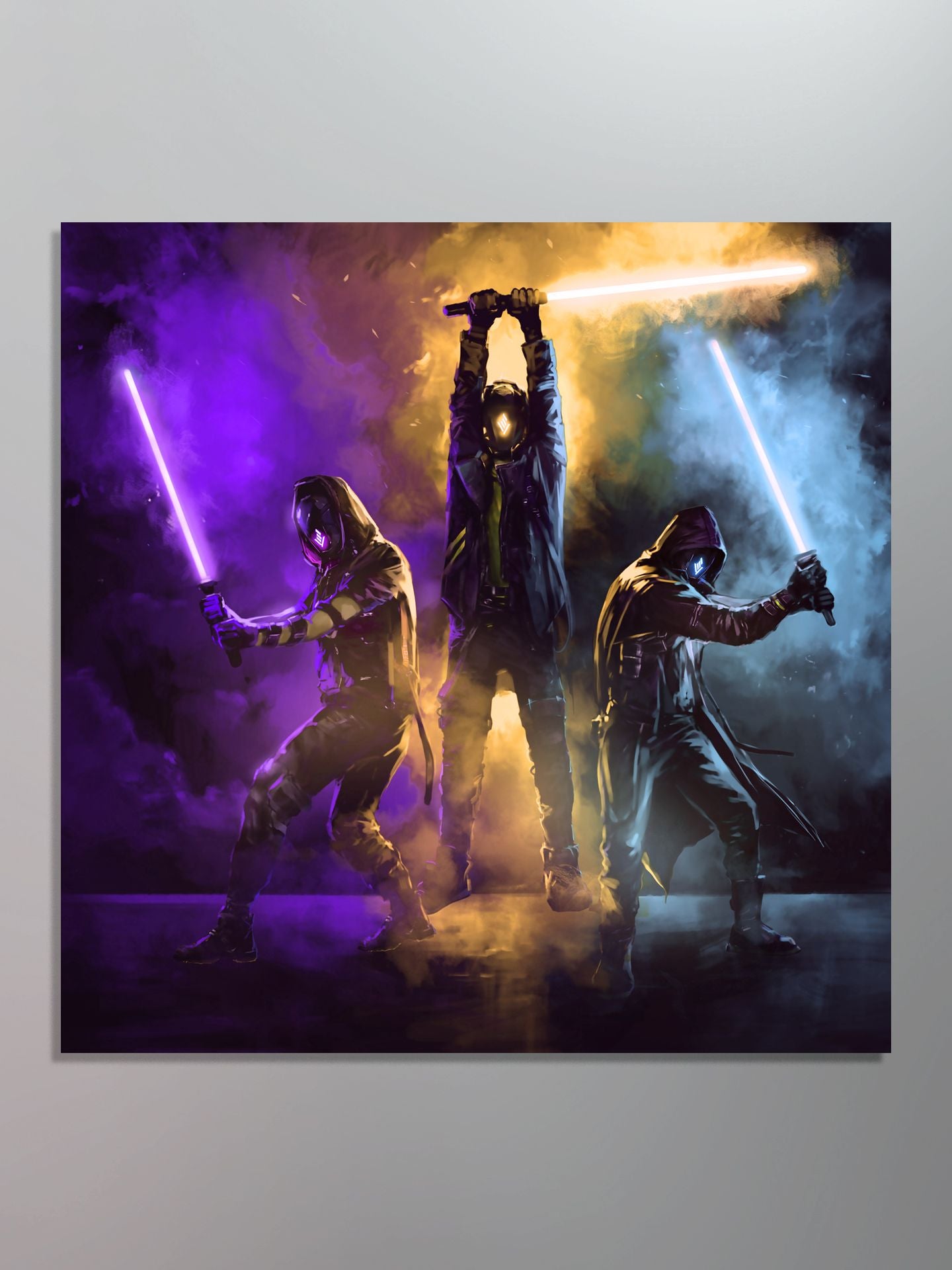 Void Chapter - Duel Of The Fates Canvas Art Print