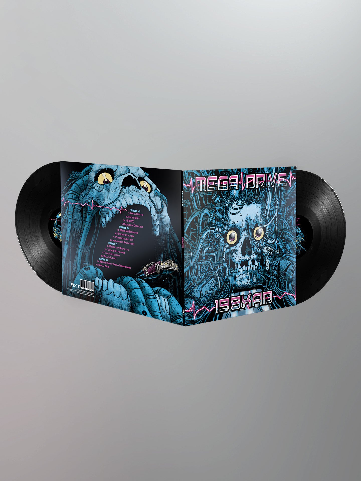 Mega Drive - 198XAD [Limited Edition 2LP Vinyl] - Classic Black