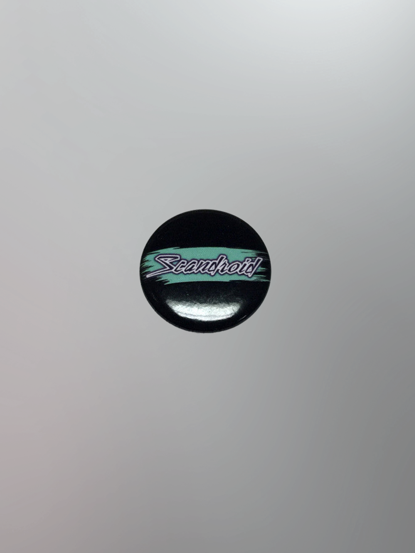 Scandroid - Retro Logo 1" Round Button