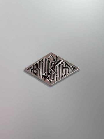 The Algorithm - 2" Logo Pin